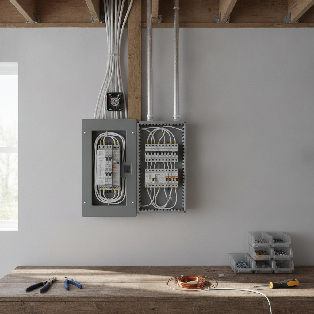 Done Electrical Installation - no face and no text